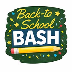 back to school bash logo